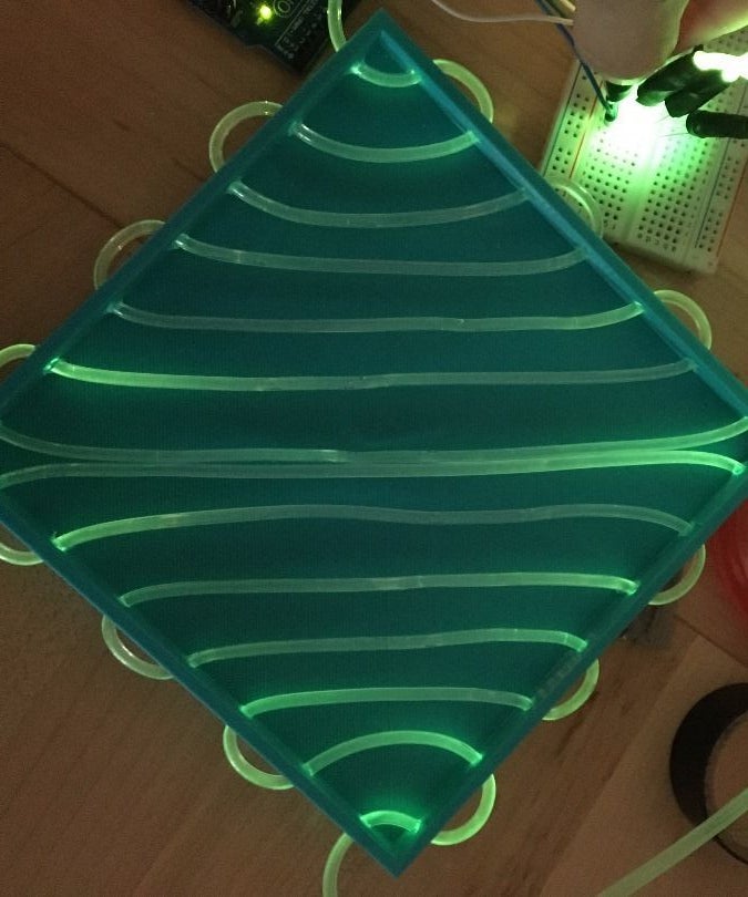 Fiber Optic Light Sculpture Using Arduino 6 Steps Instructables