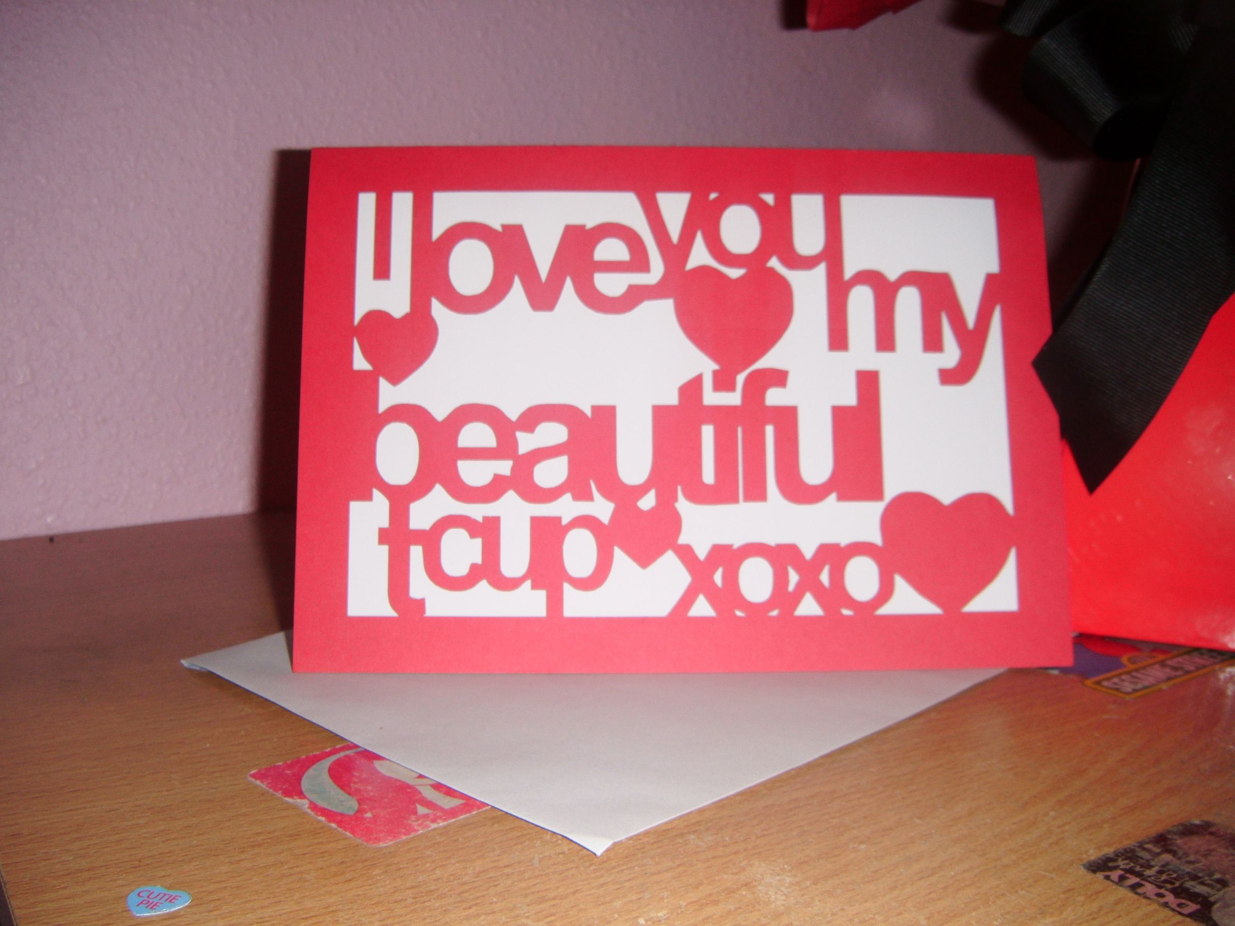 Make a Cut-Out Valentine Card : 7 Steps (with Pictures) - Instructables