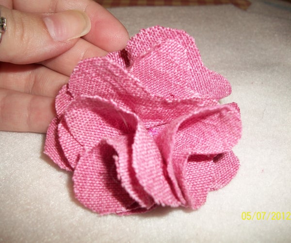 Fabric Flower