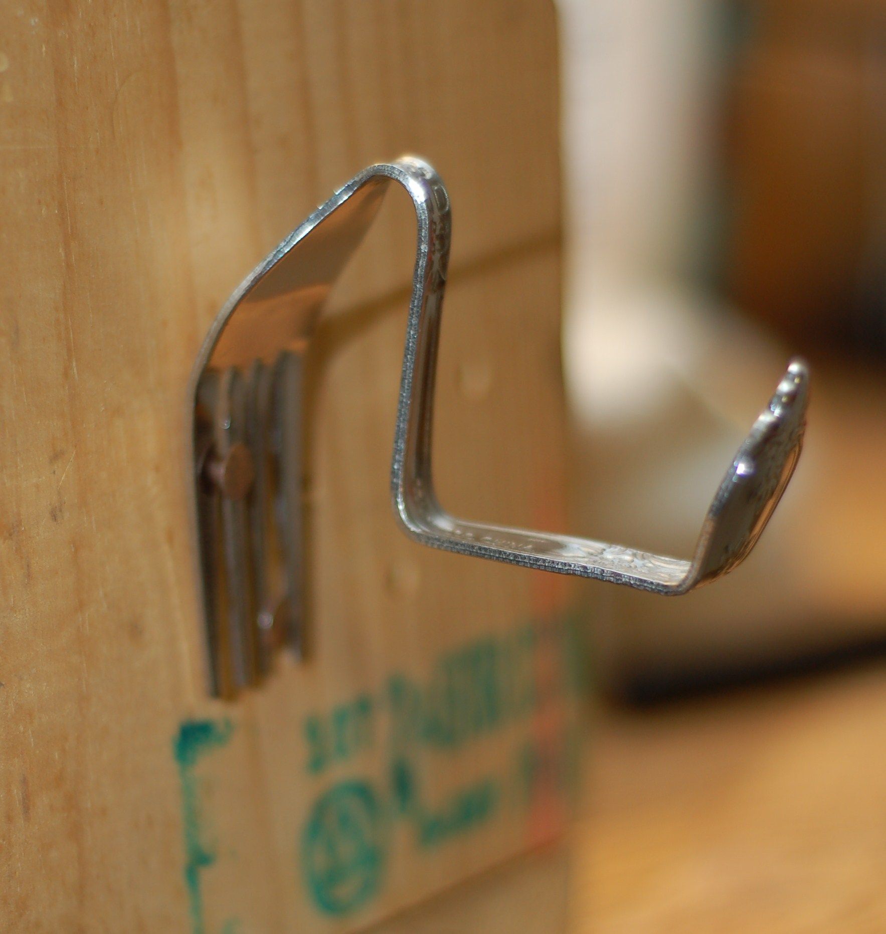 Fork Wall Hooks! 3 Steps (with Pictures) Instructables