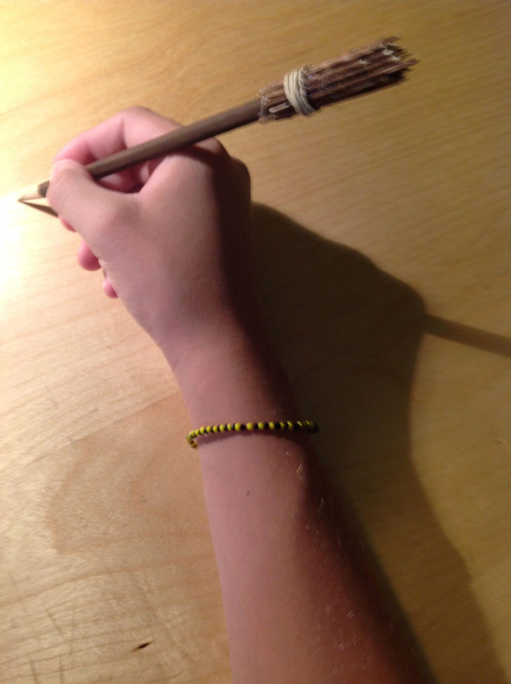 Harry Potter Broomstick Pencil 5 Steps Instructables