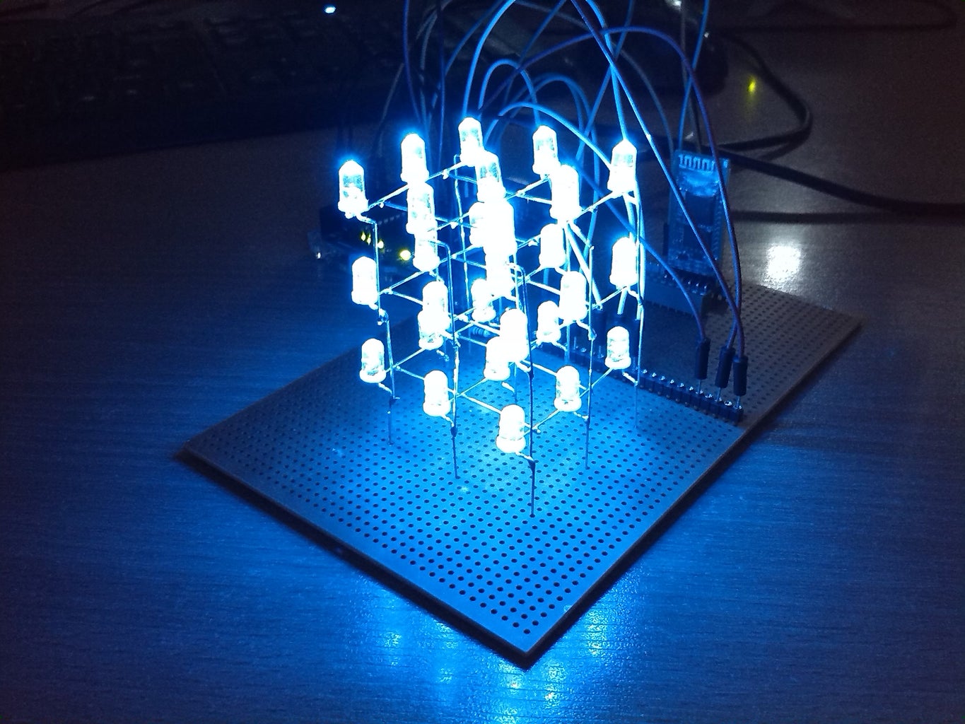 Arduino LED Cube With Android Remote : 9 Steps (with Pictures ...
