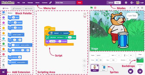 Pictoblox Coding Interface How to Interface Arduino Board to PictoBlox: Scratch Based Programming ...