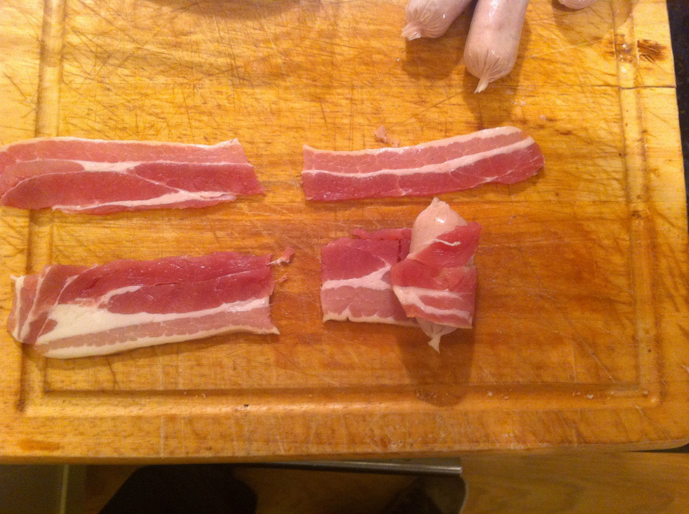 Bacon Wrapped Sausages (Pigs in Blankets) 3 Steps Instructables