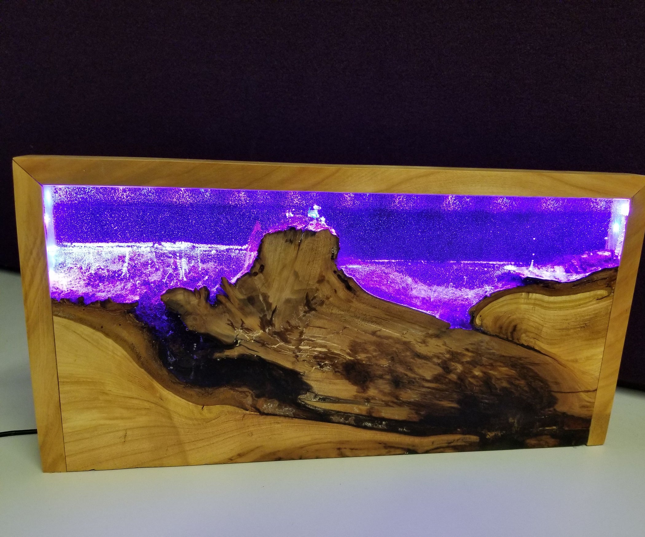 Wood and Resin LED Lamp : 13 Steps (with Pictures) - Instructables