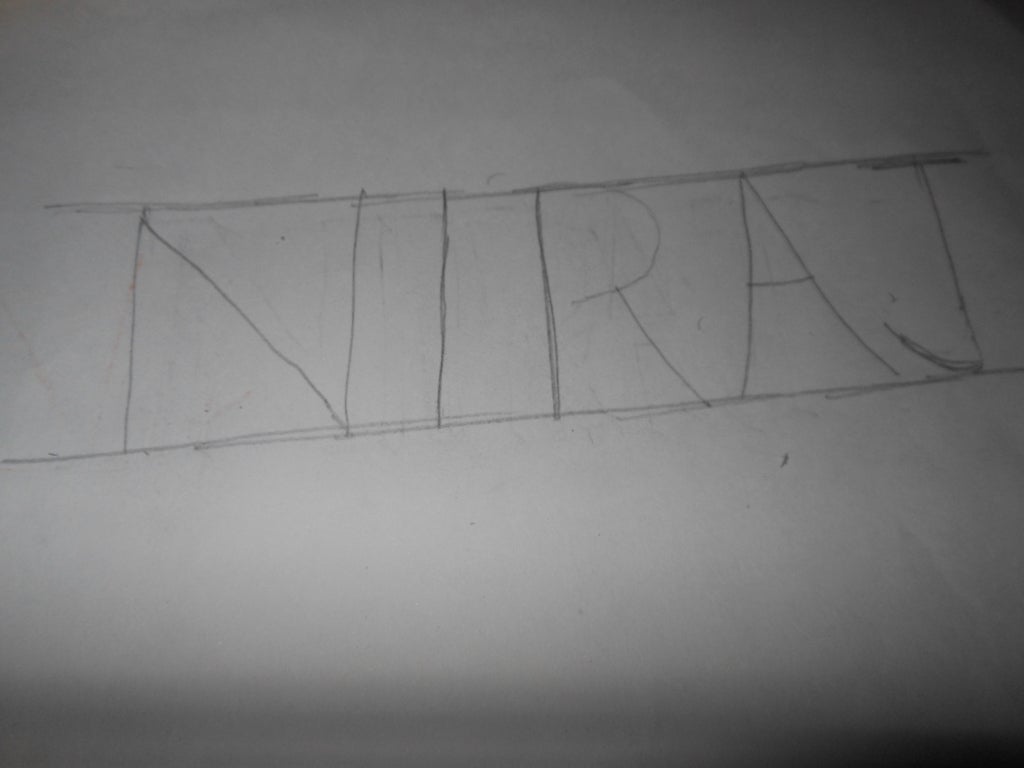 How To Drawing 3d Your Names 5 Steps Instructables How To Drawing 3d Your Names 5 Steps Instructables