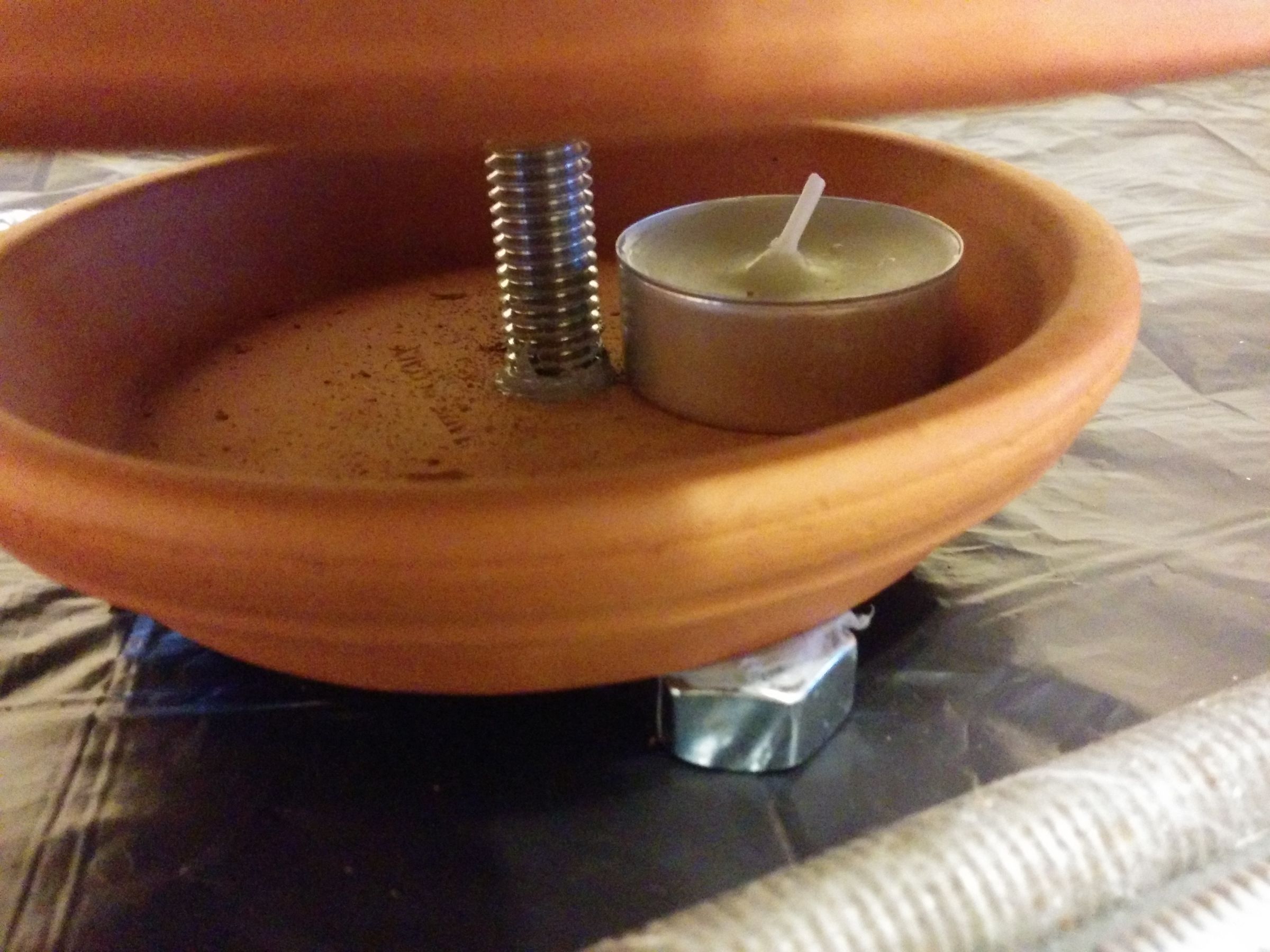 Terracotta Plant Pot Candle Heater 5 Steps Instructables
