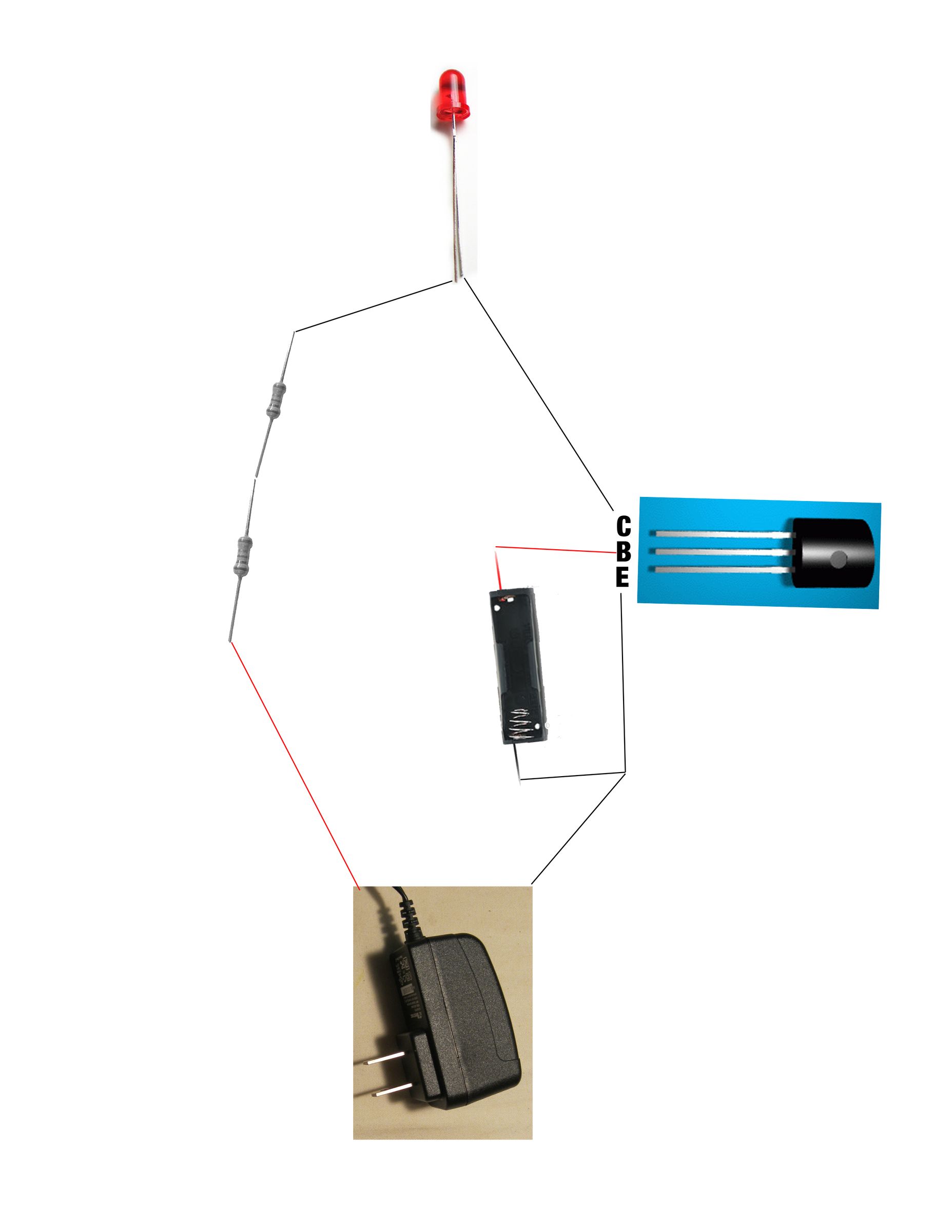 Simple LED AA Battery Tester 4 Steps Instructables