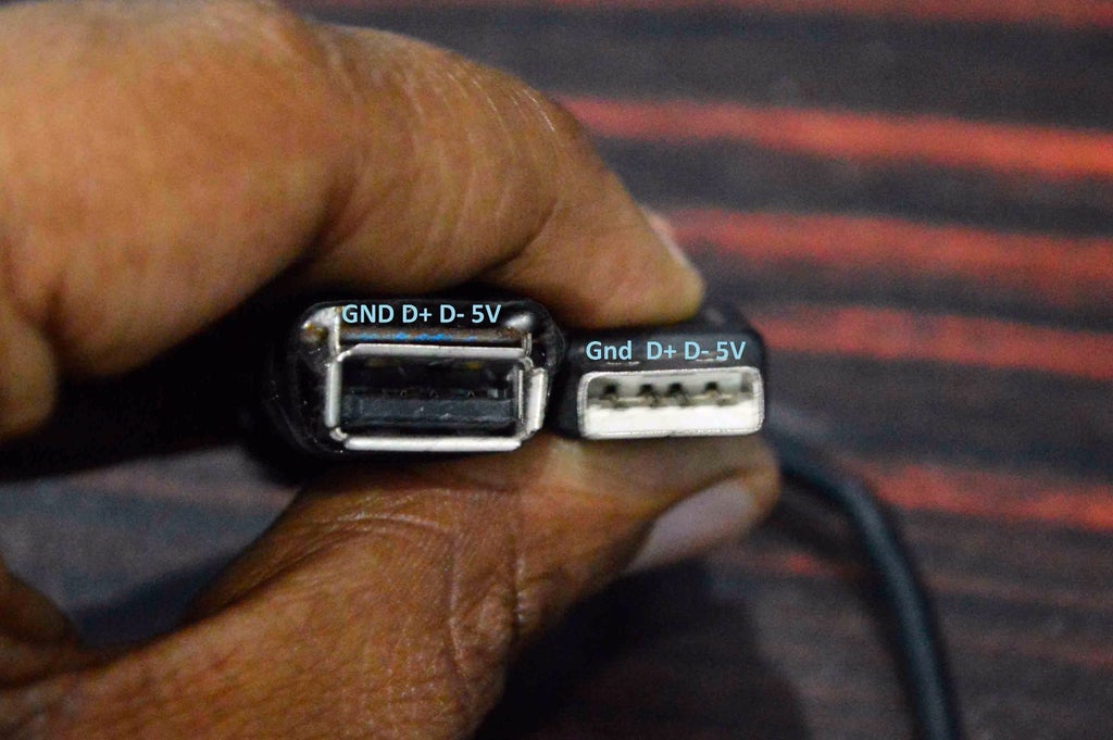 Diy Usb Extension Cable 3 Steps With Pictures Instructables Diy Usb Extension Cable 3 Steps With, Usb Wiring Diagram Cable
