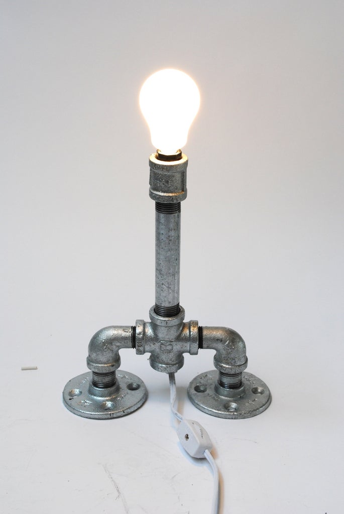 Pipe Lamp 4 Steps With Pictures Instructables Pipe Lamp 4 Steps With Pictures, How To Make A Lamp Out Of Pipe