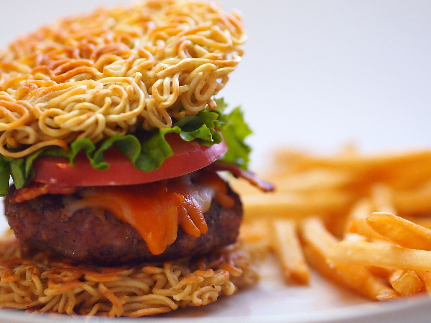 Ramen Burger 5 Steps (with Pictures) Instructables