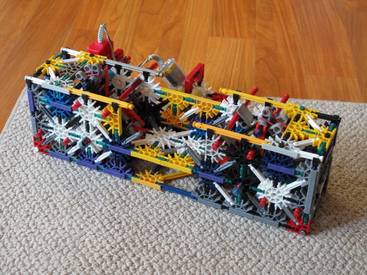 Knex Automatic Card Shuffler 15 Steps Instructables