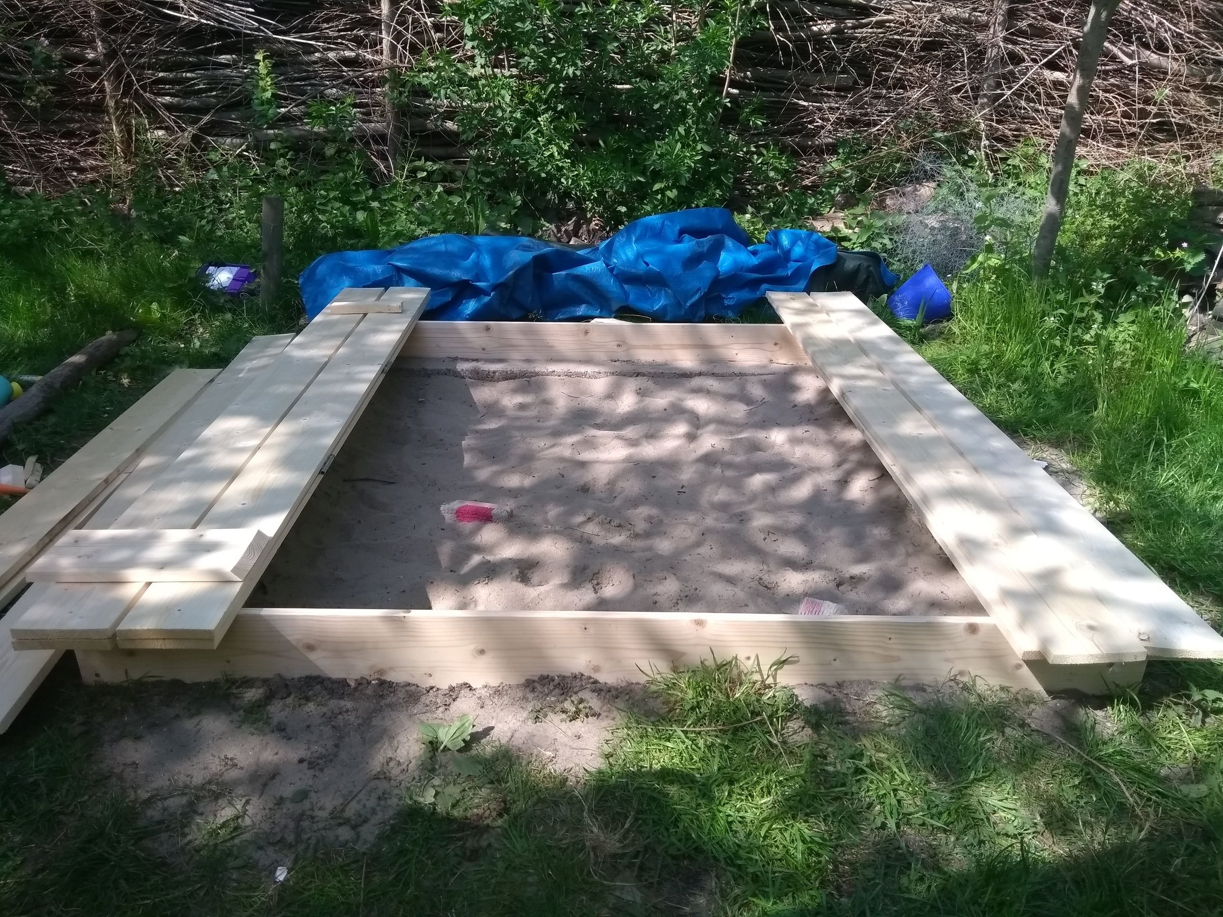 Sandbox Lid With Bench (Zandbak Deksel Met Bankje) 5 Steps (with