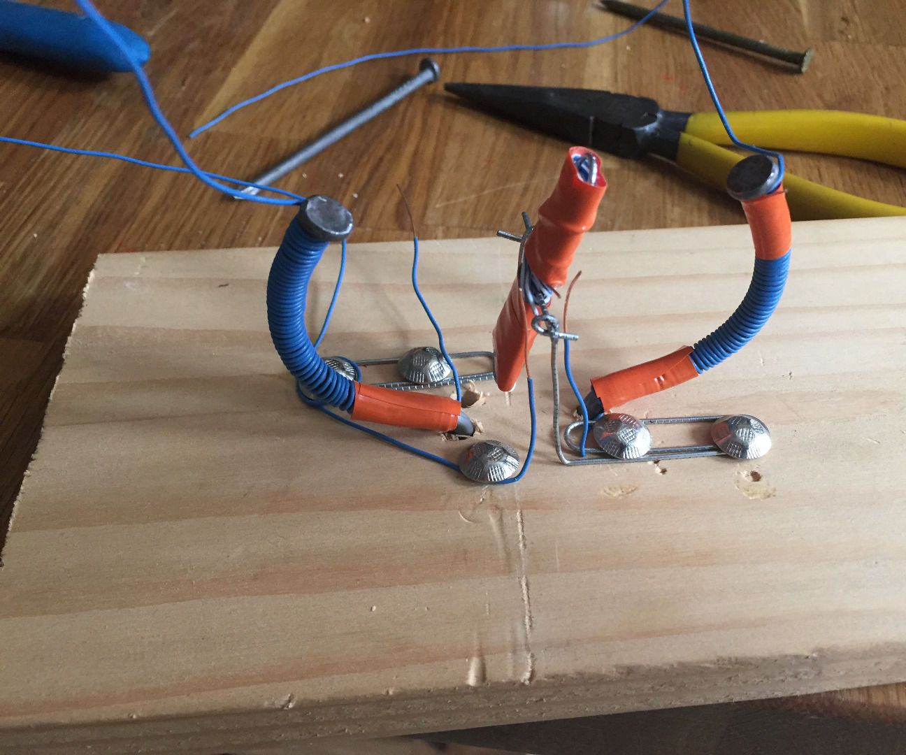 Paper Clip Motor 10 Steps Instructables
