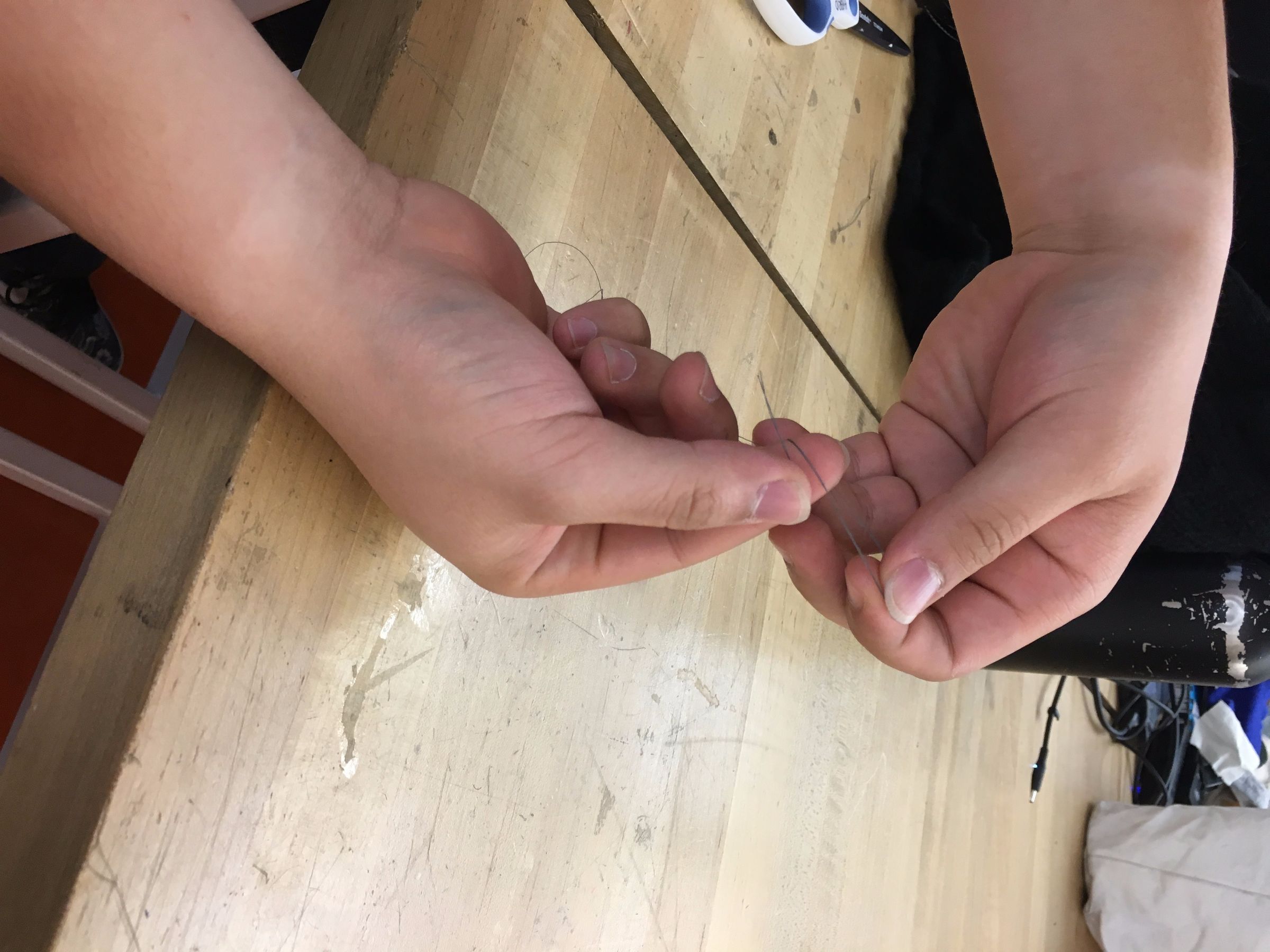 Double Thread Knot Sewing 4 Steps (with Pictures) Instructables