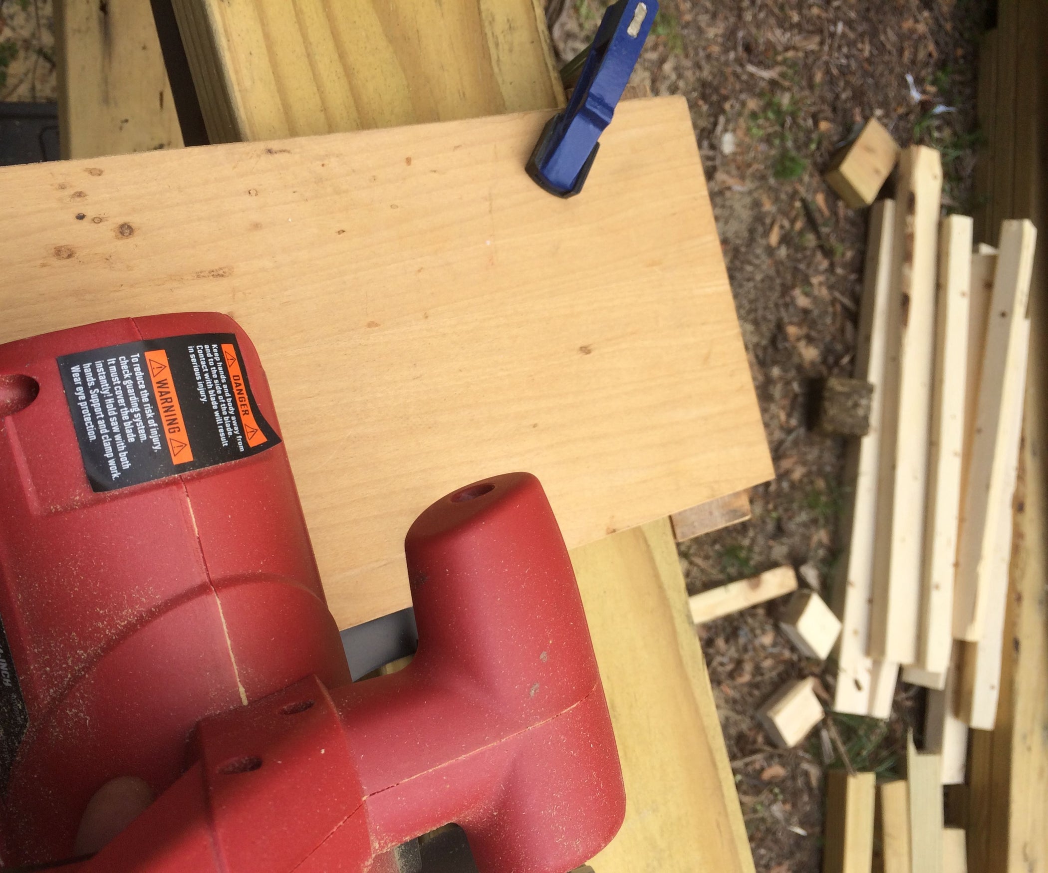 Circular Saw CrossCut Guide 3 Steps Instructables