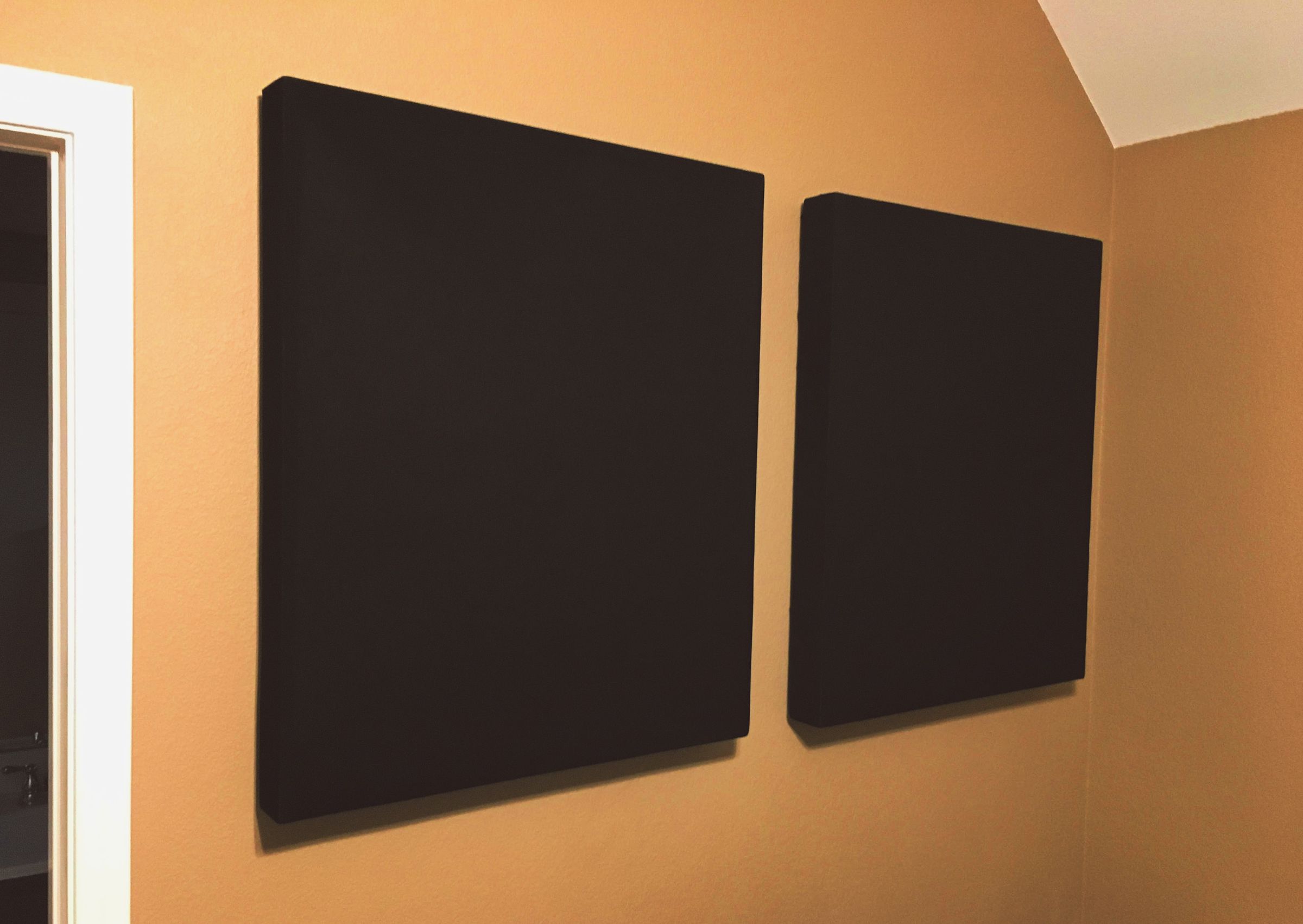 Scratch Built Acoustic Absorbers for Bedroom Studio 8 Steps (with