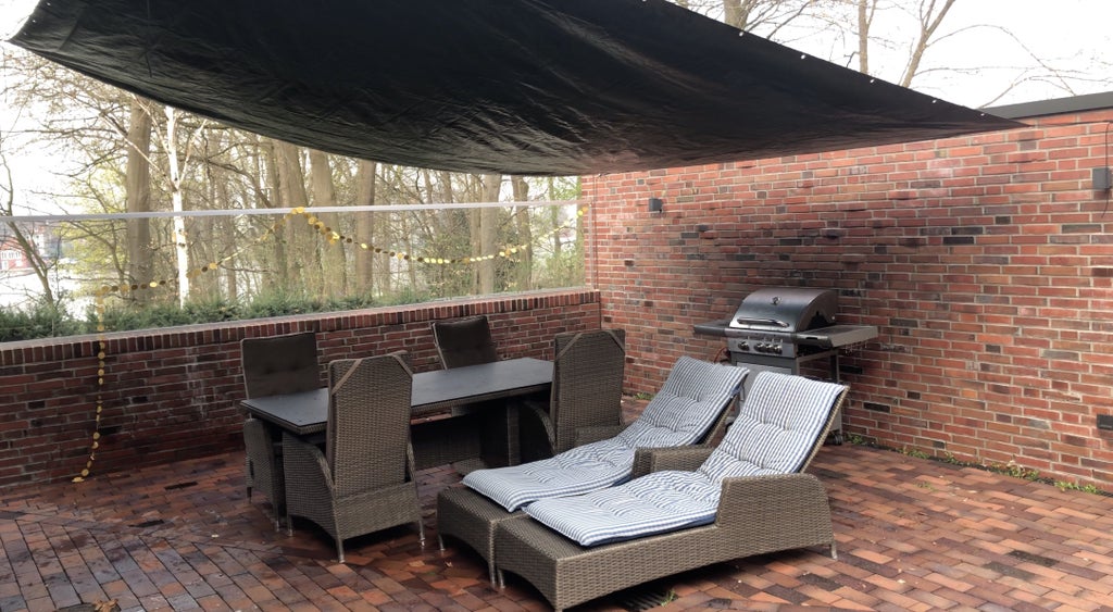 Low Incline Patio Tarp For Rain And Sun 6 Steps Instructables - Diy Patio Furniture Cover Tarp Duct Tape Low Incline Patio Tarp For Rain And Sun 6 Steps Instructables - Diy Patio Furniture Cover Tarp Duct Tape