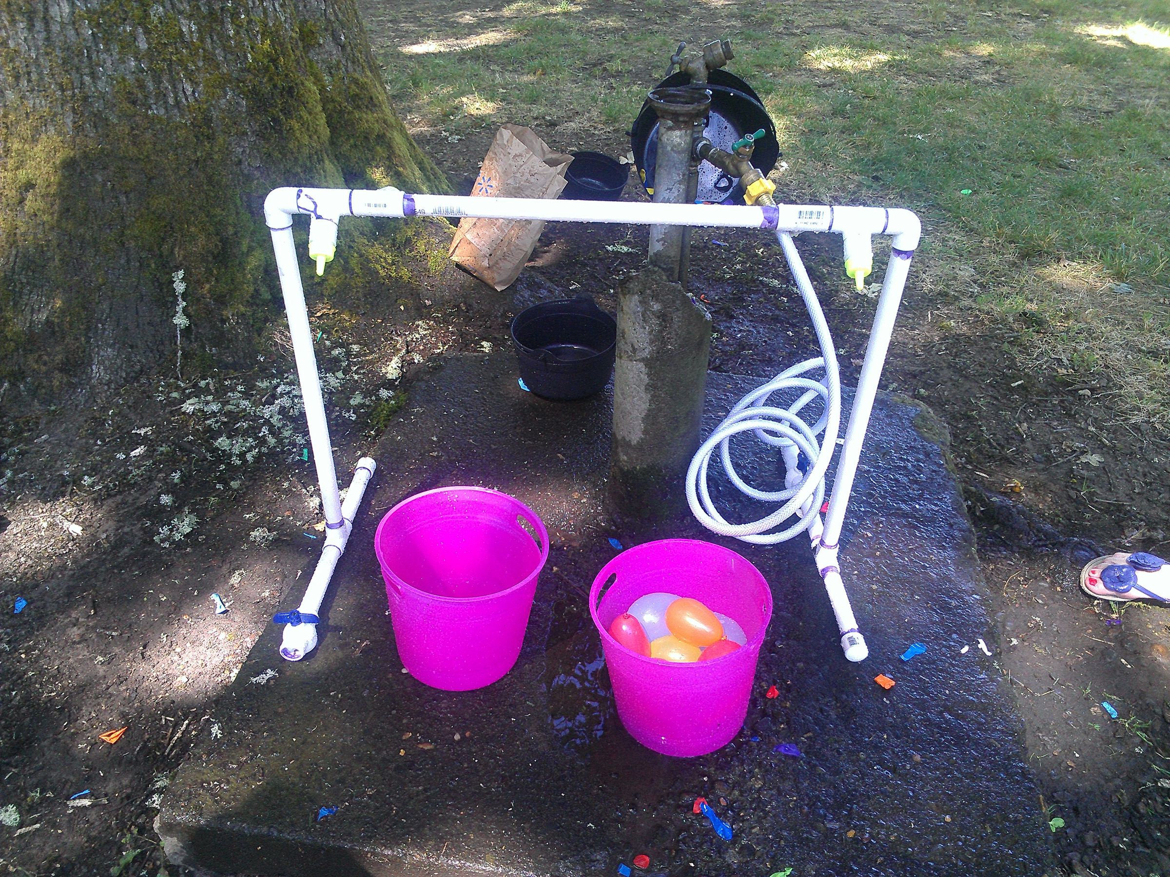 Water Balloon Filling Station 5 Steps (with Pictures) Instructables