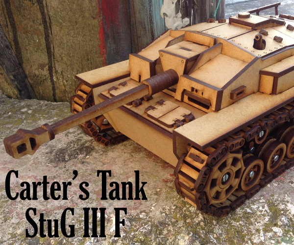 Carter's Lasercut Tank - StuG III Ausf. F