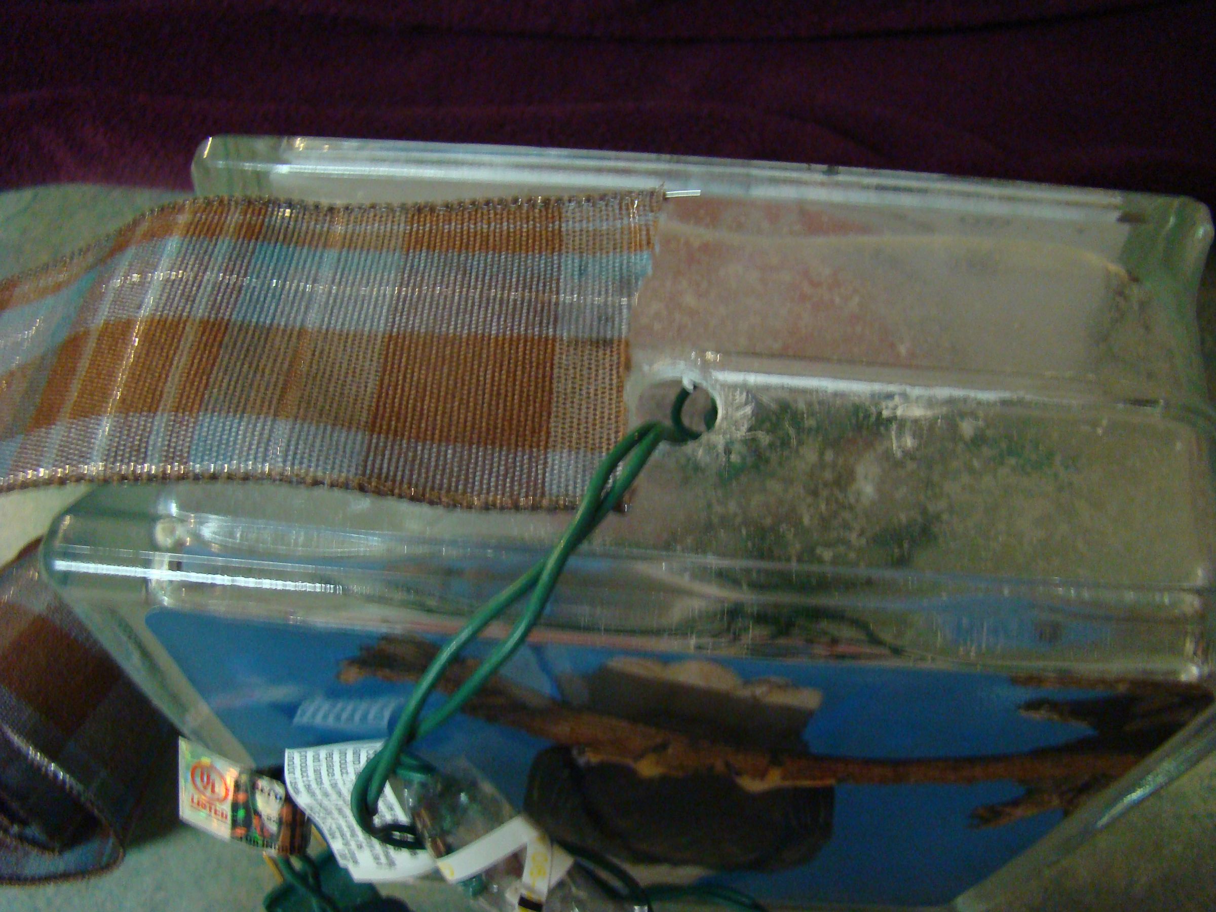 How to Make a Lighted Glass Block 11 Steps (with Pictures