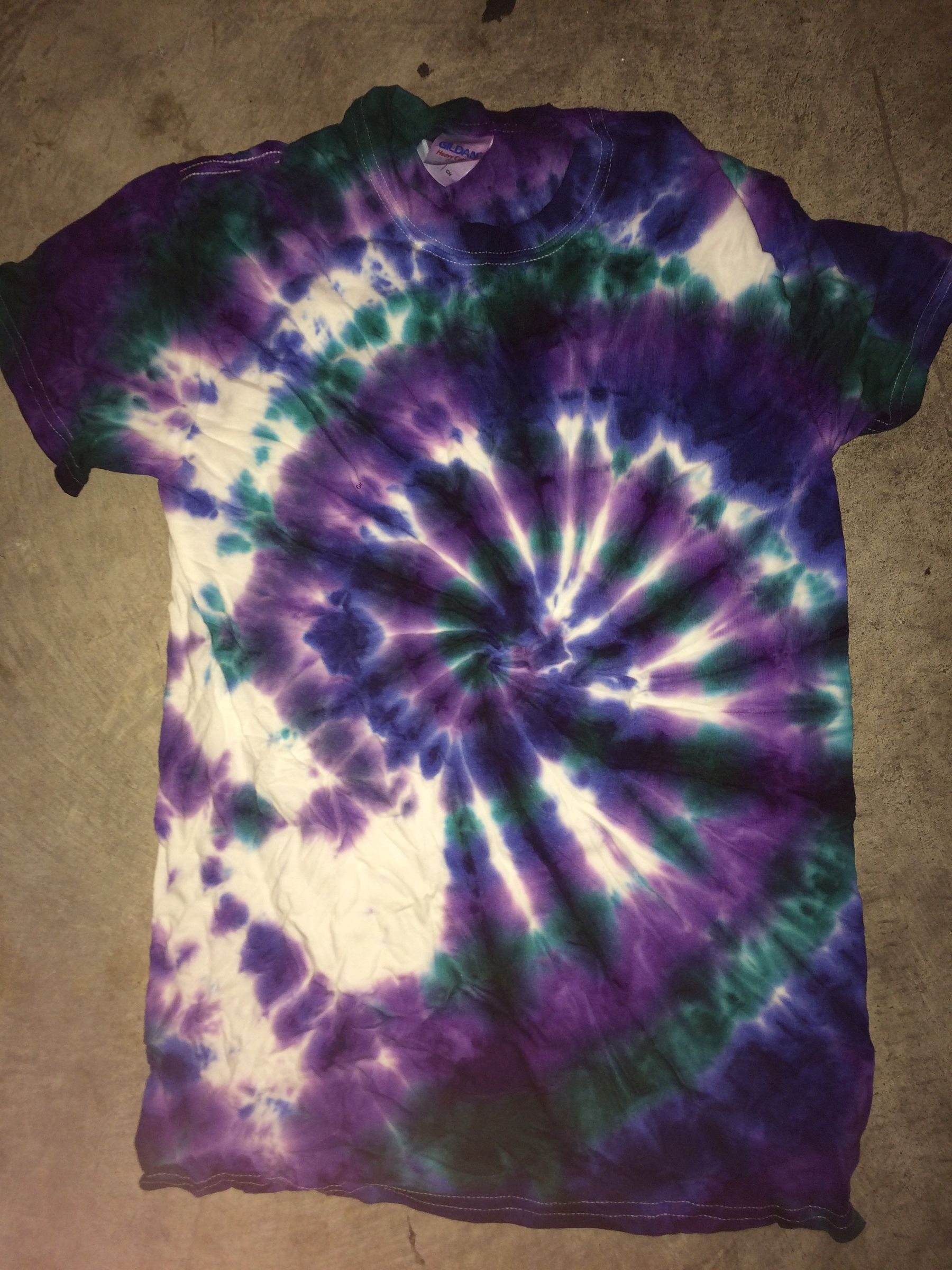 Swirl Tie Dye Shirt 8 Steps With Pictures Instructables