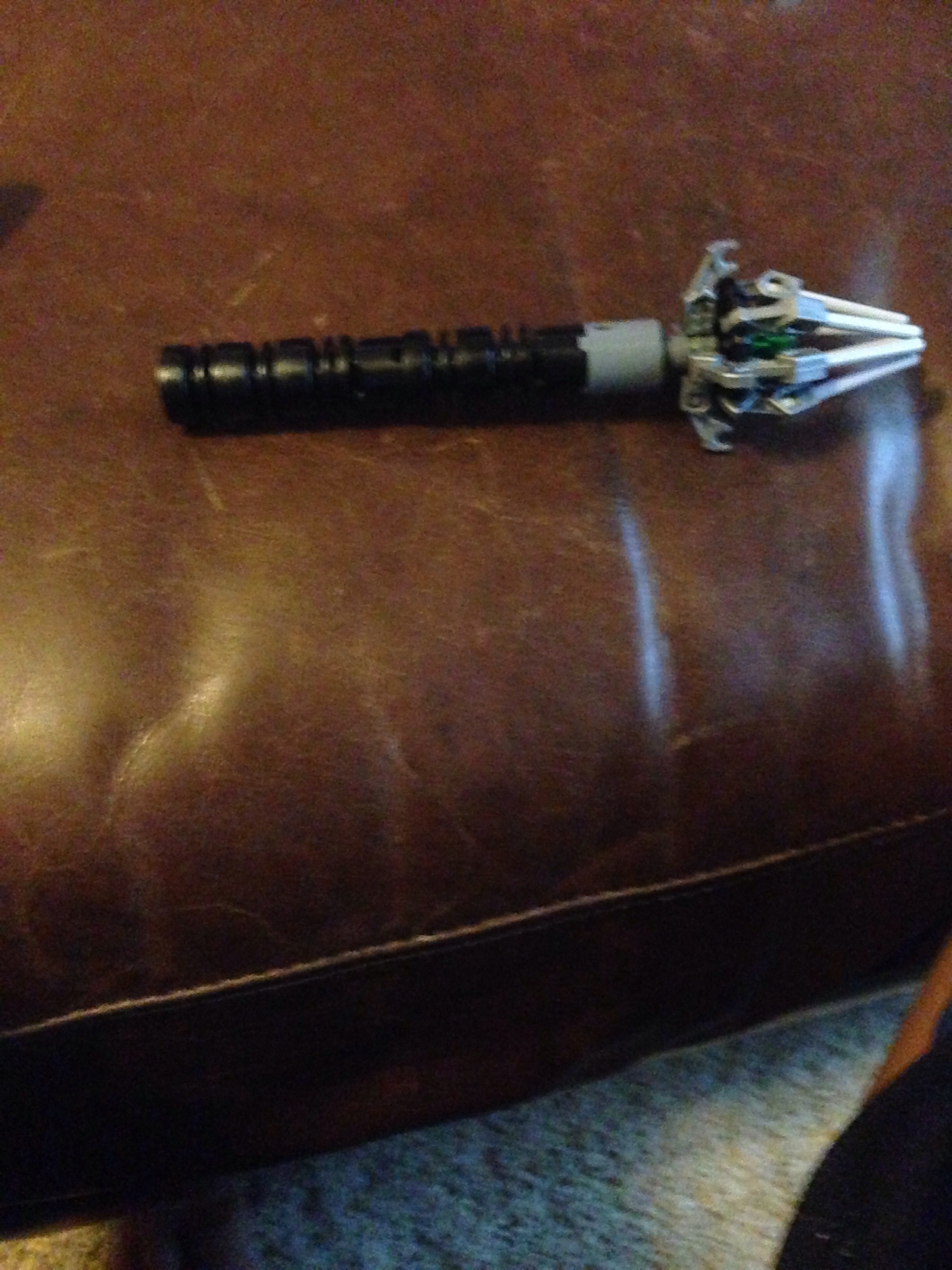 DIY guide for Custom Lego Sonic Screwdriver with step-by-step instructions