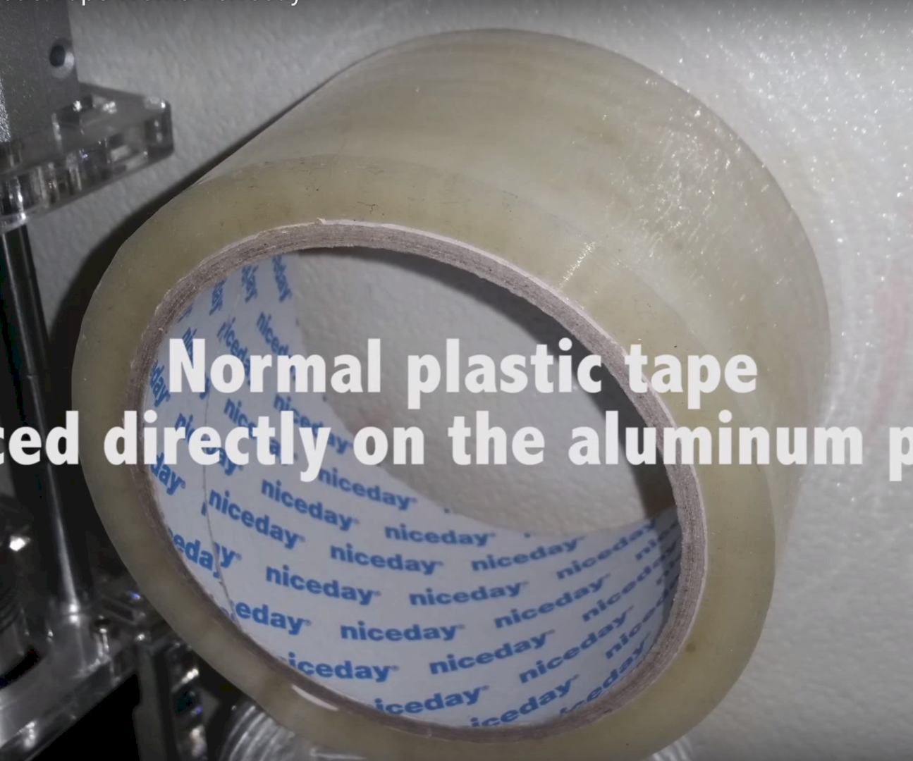 Cheap Plastic Tape for Heated Bed Works Perfectly! Instructables