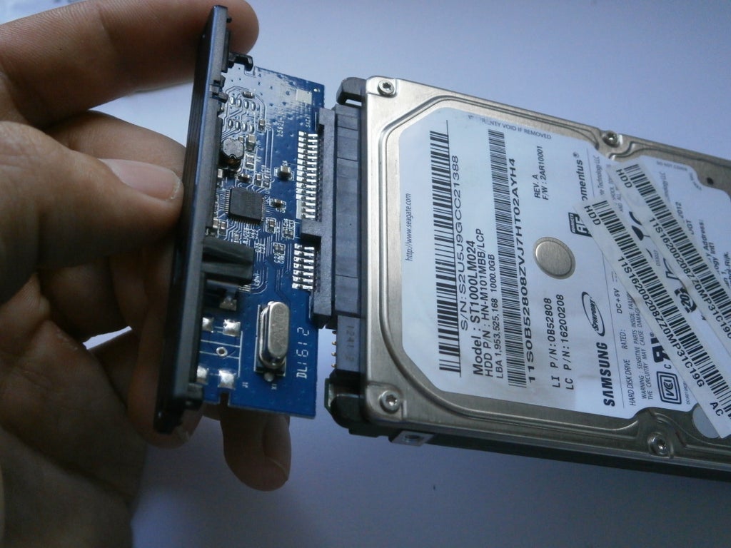 Turn Your Old 2 5 Or 3 5 Hard Drive Into Portable External 4 Steps With Pictures Instructables Turn Your Old 2 5 Or 3 5 Hard Drive Into Portable External 4 Steps With Pictures Instructables