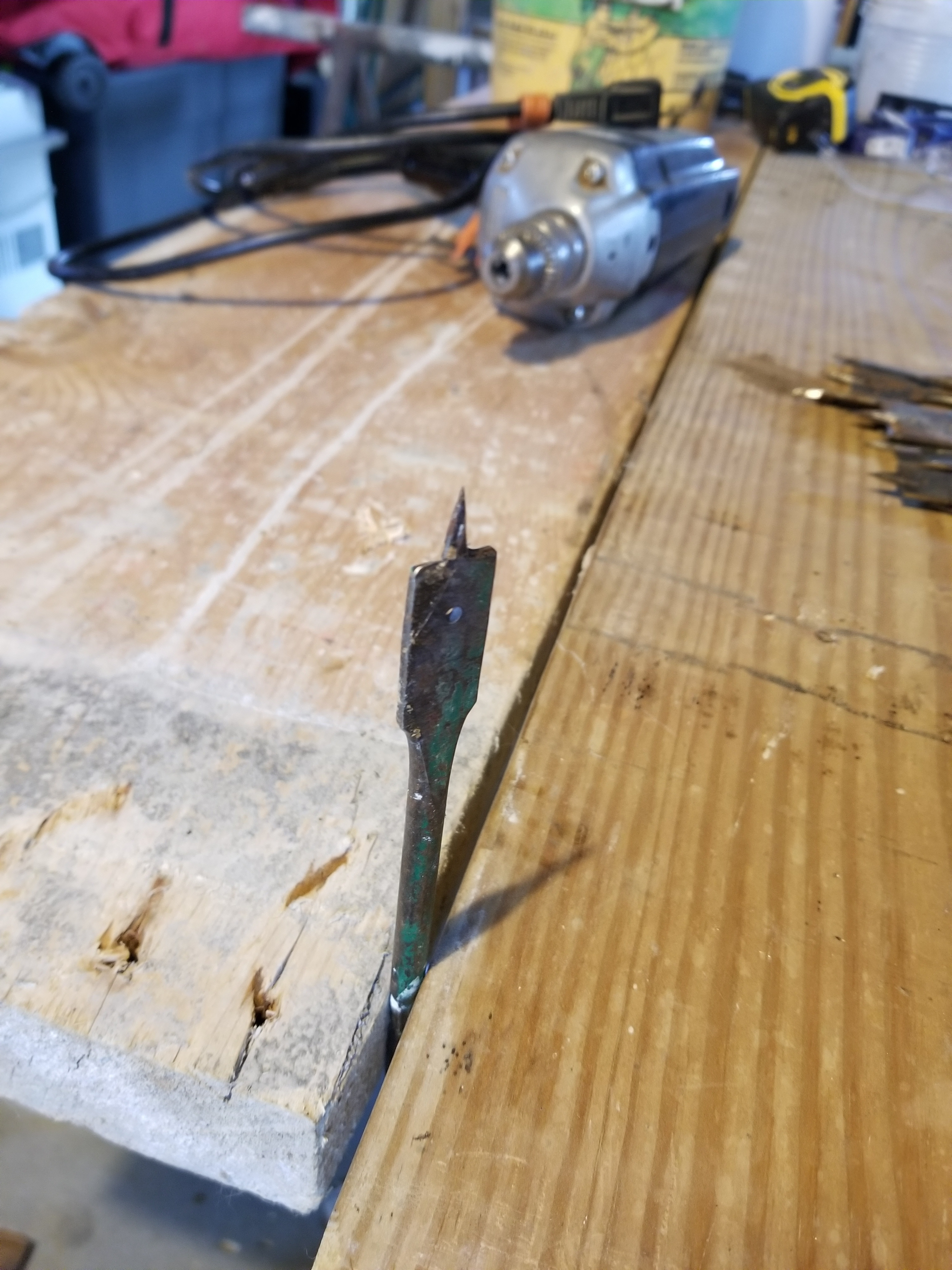 Repair/ Sharpen and Modify Spade Bits 3 Steps Instructables