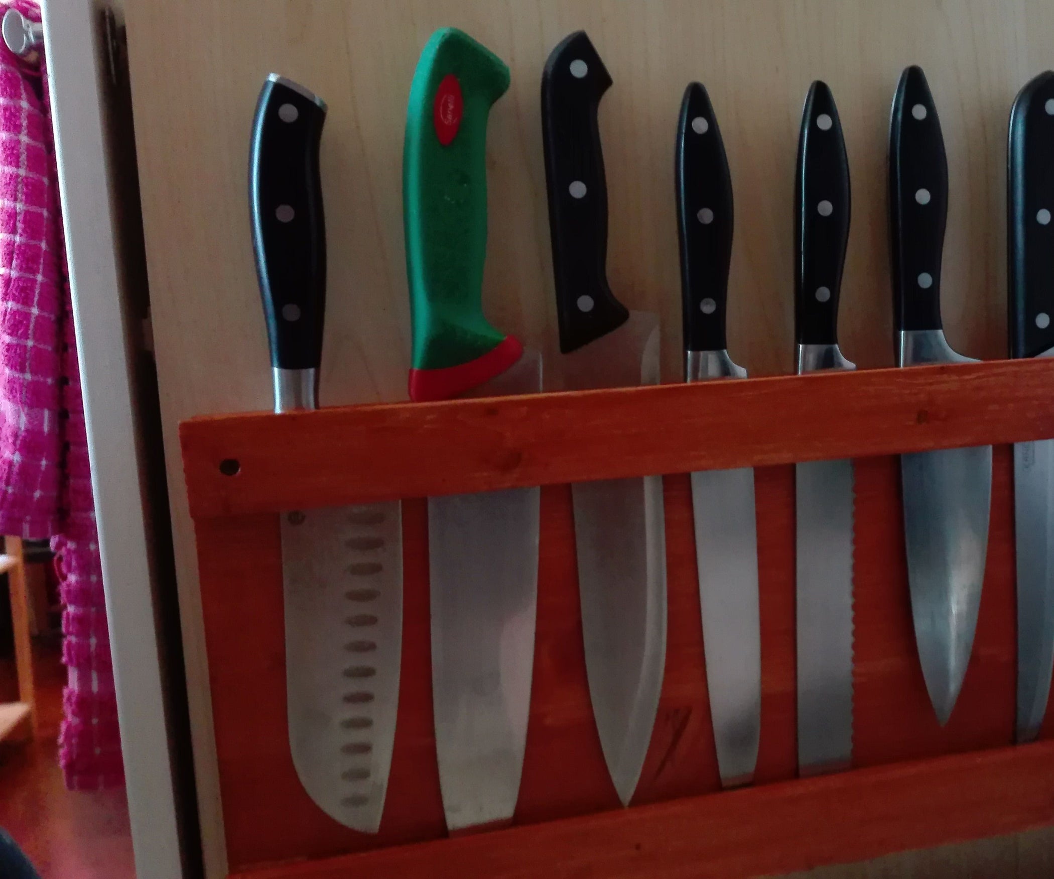 Knives Rack 5 Steps (with Pictures) Instructables