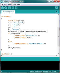 Connecting Arduino to MySQl Database W/ USB Using MysqlIO : 6 Steps ...