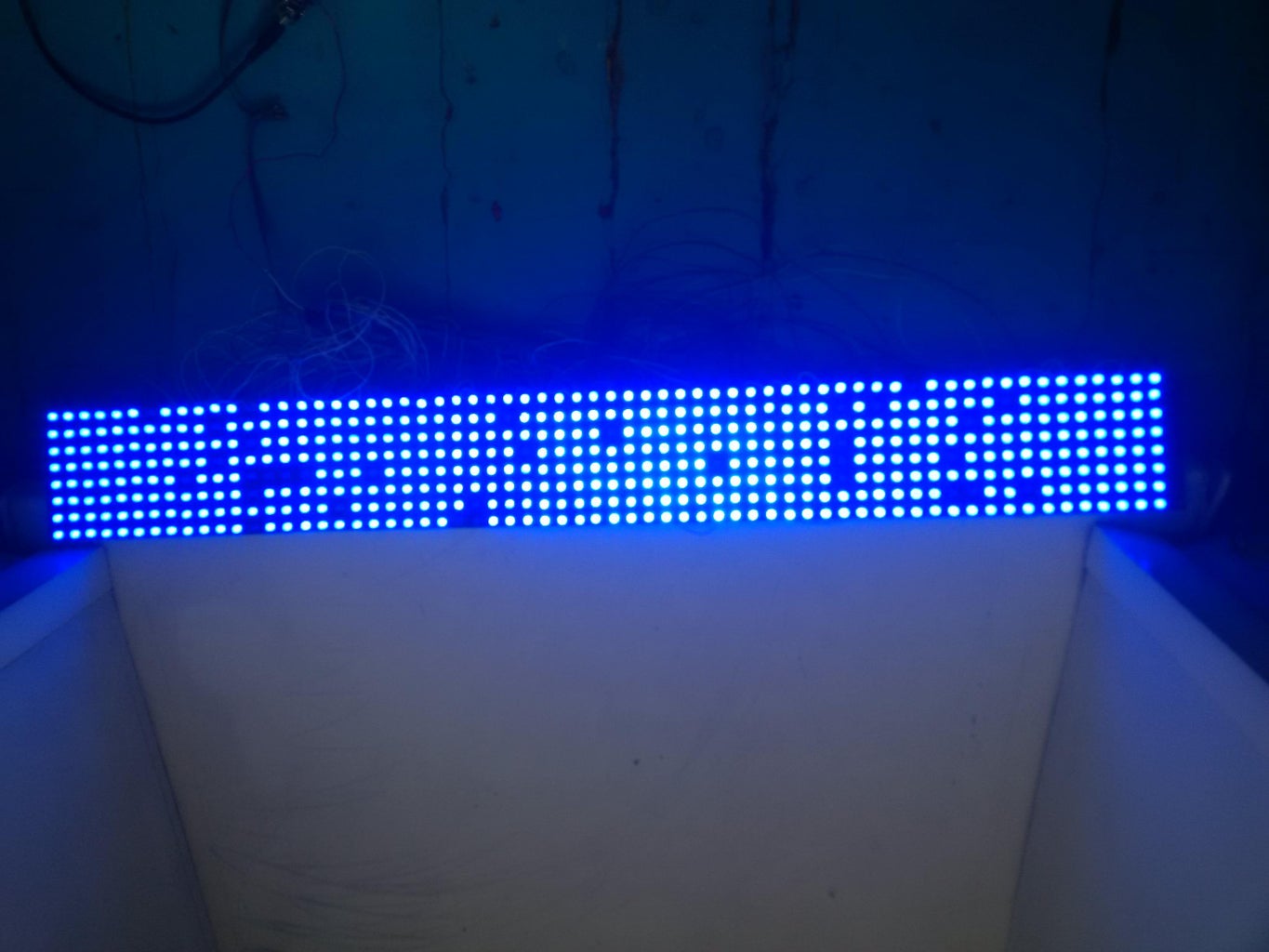 DIY LED Matrix 8 Steps Circuit Diagram