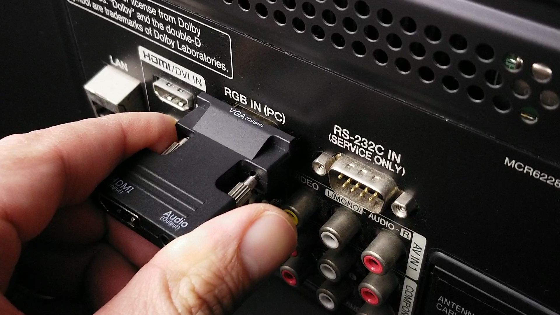 Simple Fix for NO SIGNAL Message How to Use a TV With Broken HDMI