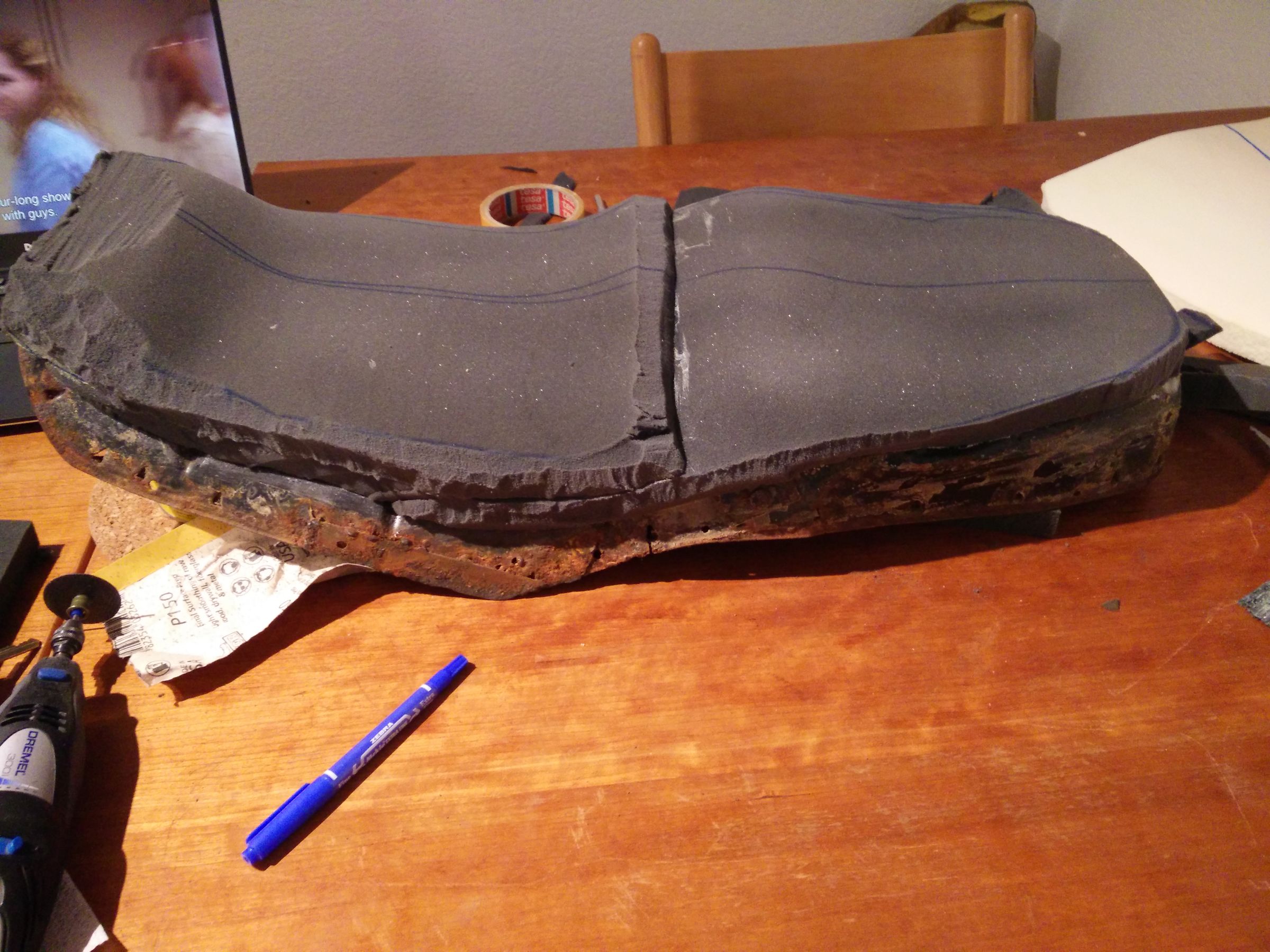 How to Refurbish a Motorcycle Seat 9 Steps (with Pictures