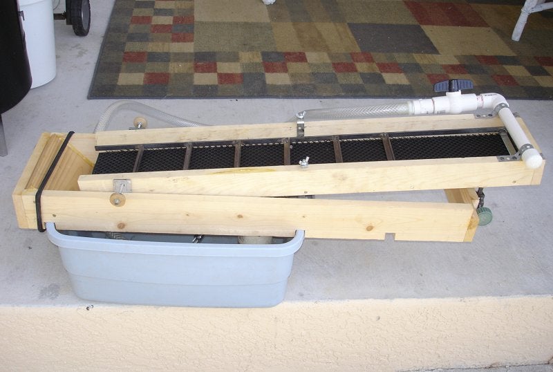 A Recirculating Sluice Box For Gold Prospecting 10 Steps With Pictures Instructables - Diy Recirculating Sluice Box A Recirculating Sluice Box For Gold Prospecting 10 Steps With Pictures Instructables - Diy Recirculating Sluice Box