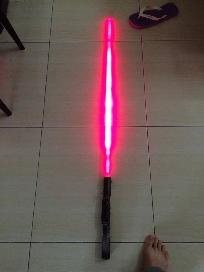 Make Lightsaber With Sound Effect(by Arduino 5 Steps Instructables
