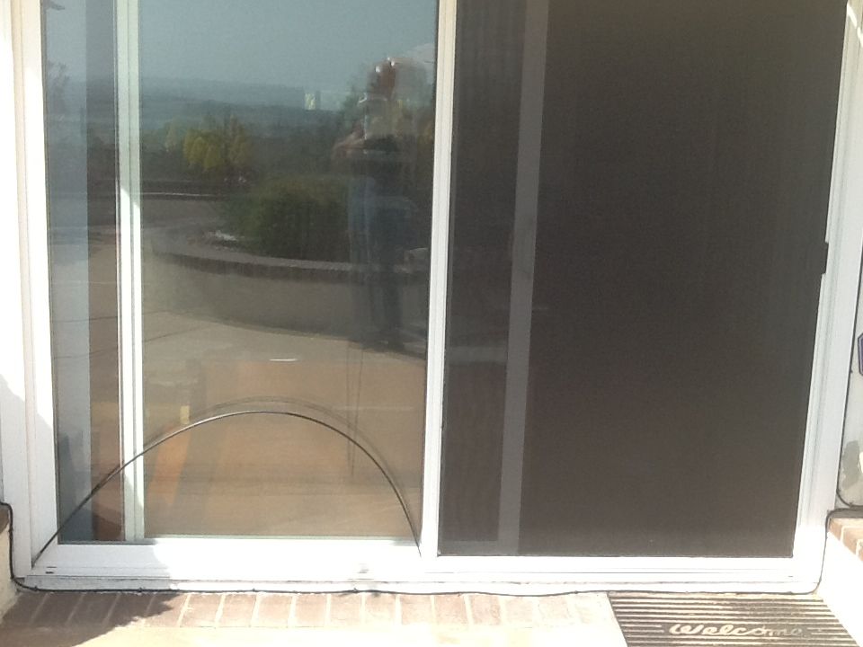 cat proof sliding screen door