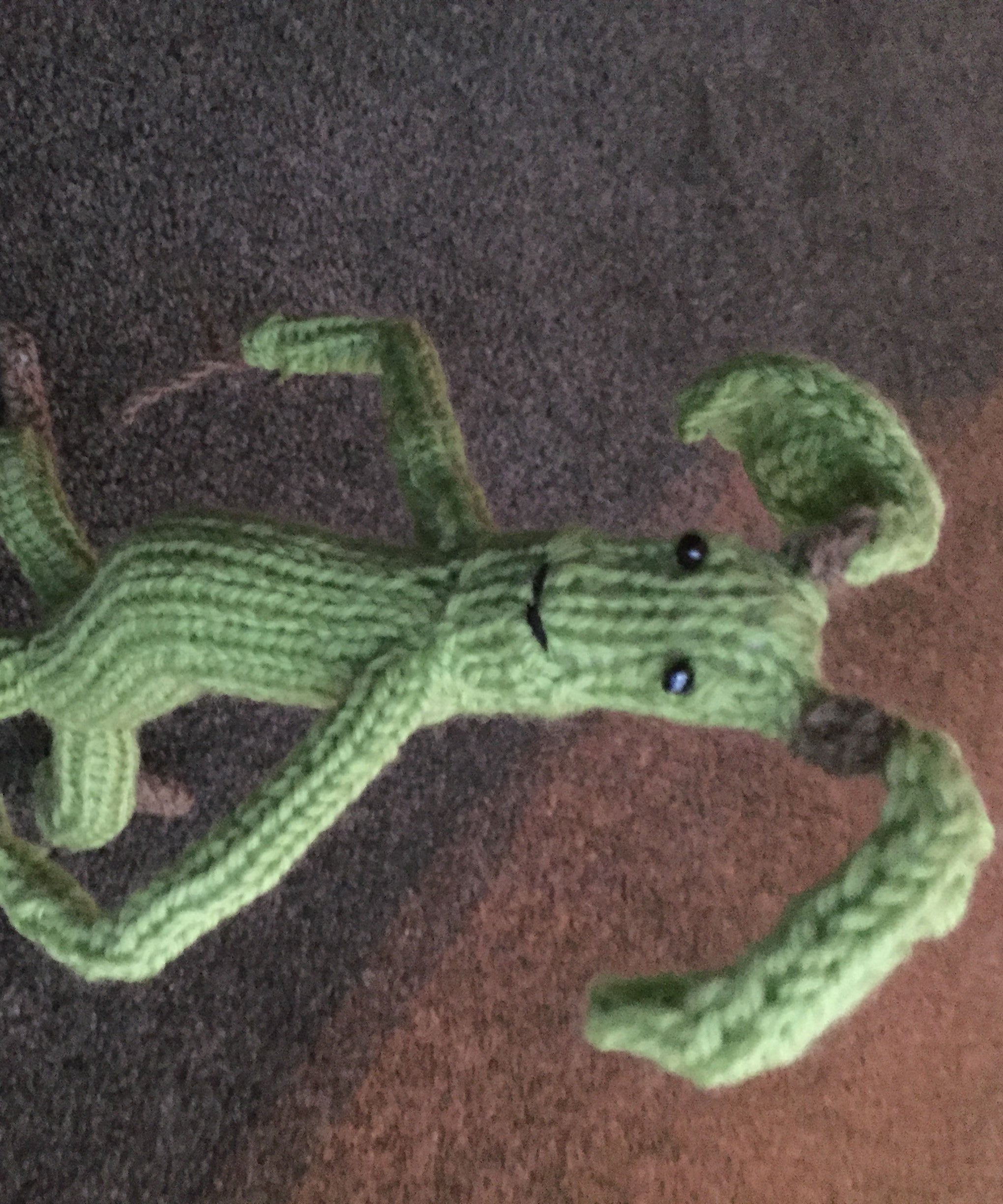 Knit Your Own Pickett the Bowtruckle! 4 Steps (with Pictures