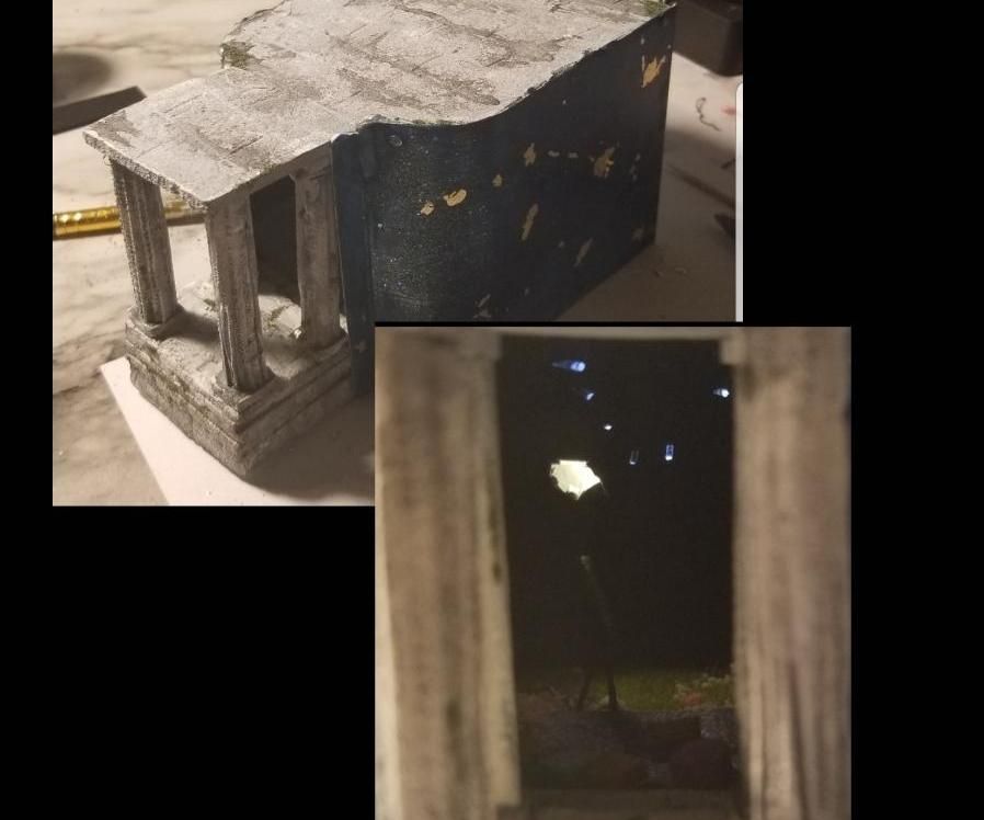 Miniature Star-Gazing Diorama