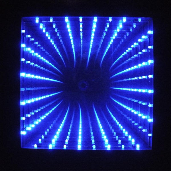 Infinity Mirrors Instructables Infinity Mirrors Instructables, 600 Led Infinity Mirror Coffee Table