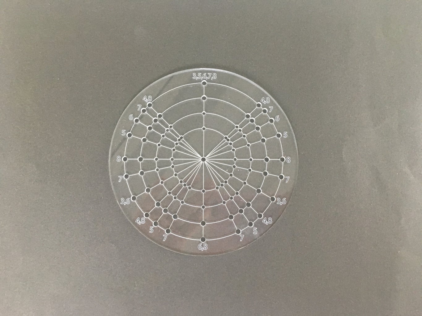 正多角形作図定規 Instructables