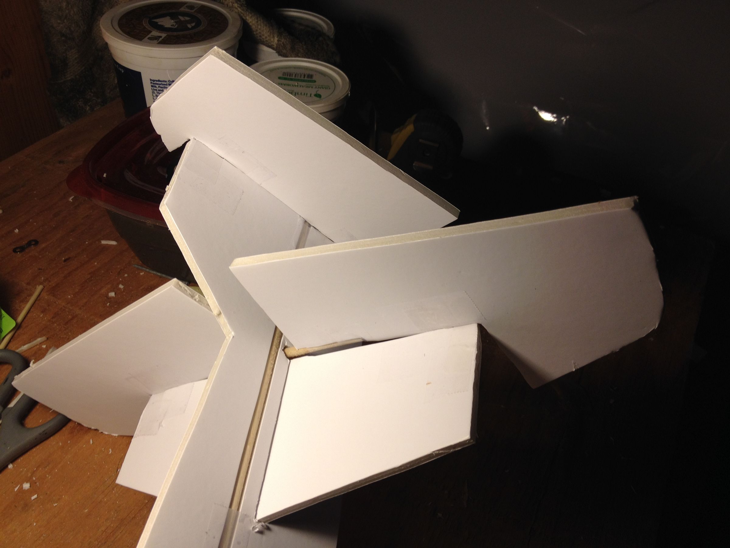 Done Dirt Cheap 3D Foamy ( RC Airplane ) 8 Steps Instructables