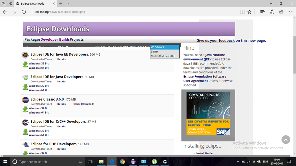 View Download Eclipse Classic 32-Bit 2020 Gif