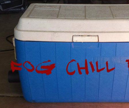 DIY guide for Fog Machine Chill Box with step-by-step instructions