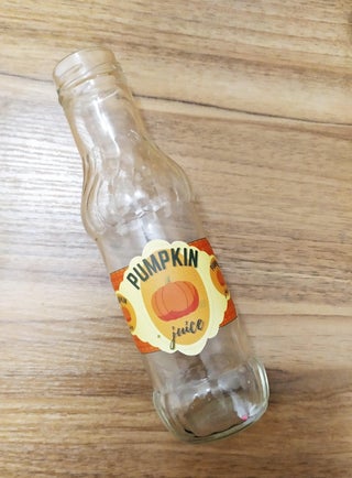 How to Make a Pumpkin Juice Bottle From Harry Potter + ...