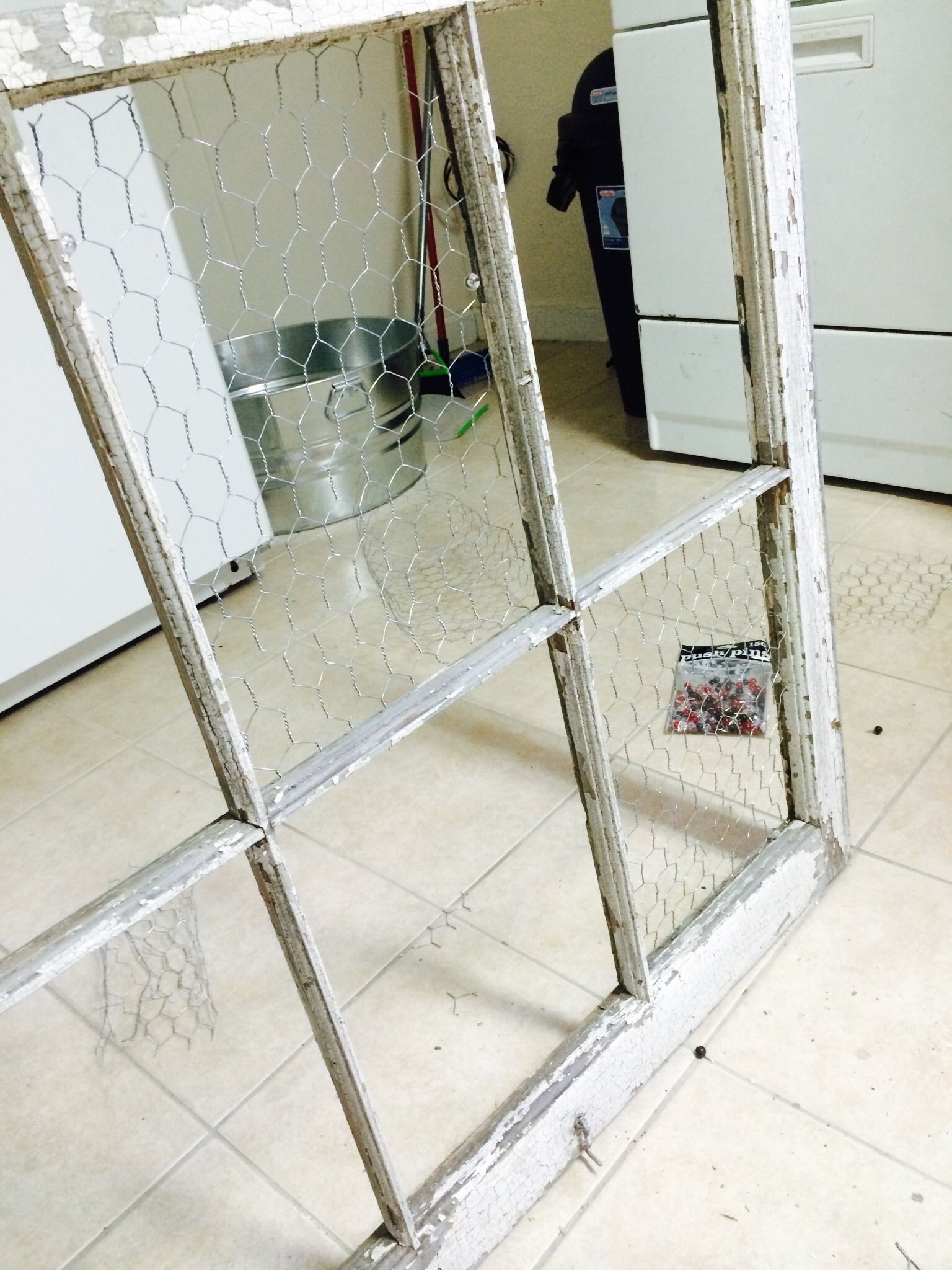 Chicken Wire an Old Window 4 Steps (with Pictures) Instructables