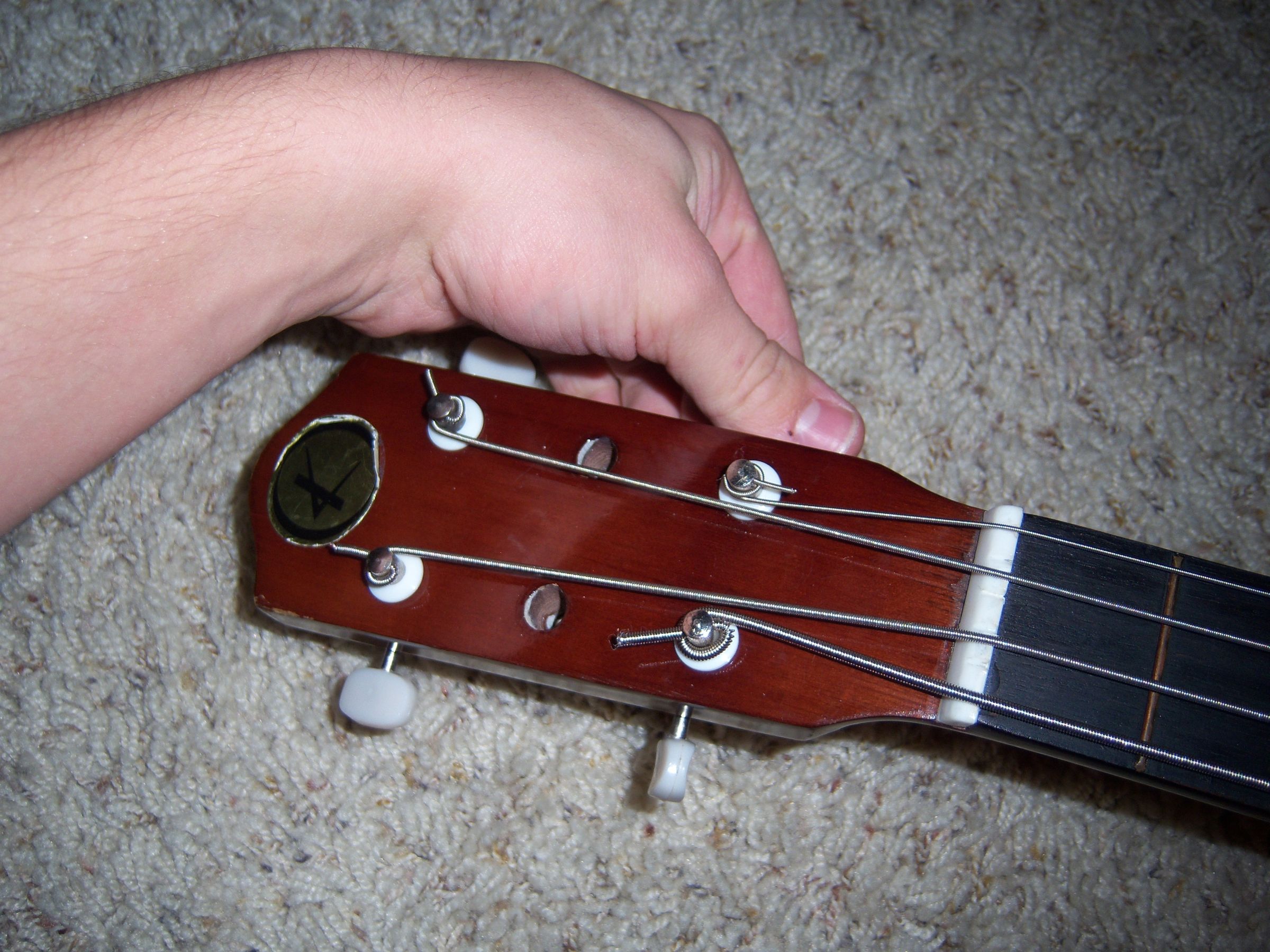Acoustic Guitar to Acoustic Bass Conversion 9 Steps Instructables