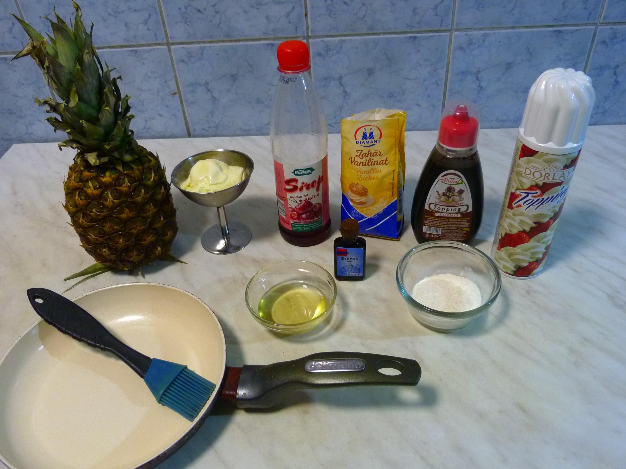 Fried Pineapple Ice Cream 3 Steps Instructables