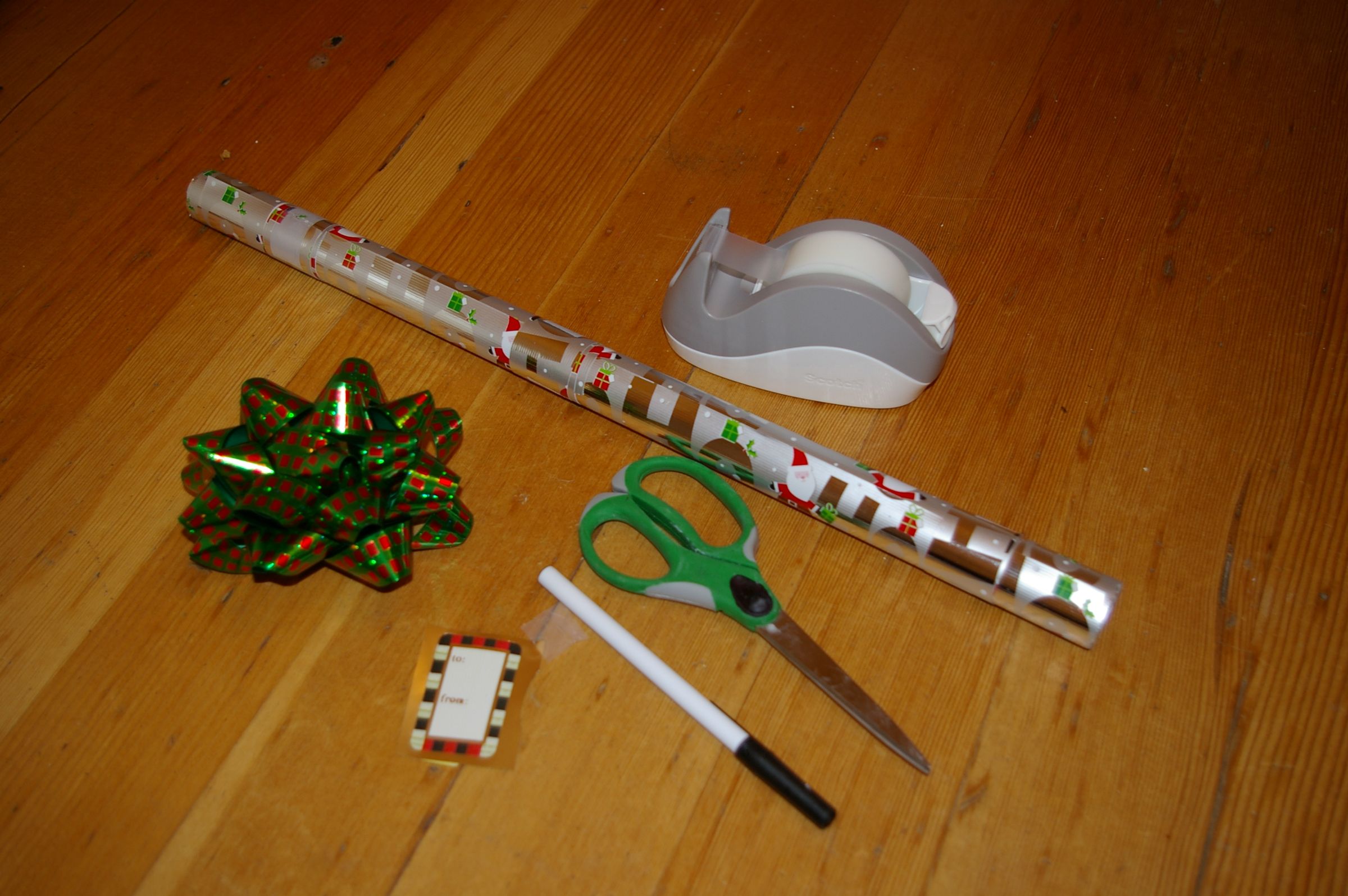 How to Wrap a Present 9 Steps Instructables